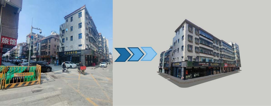 根据照片进行照片匹配建模